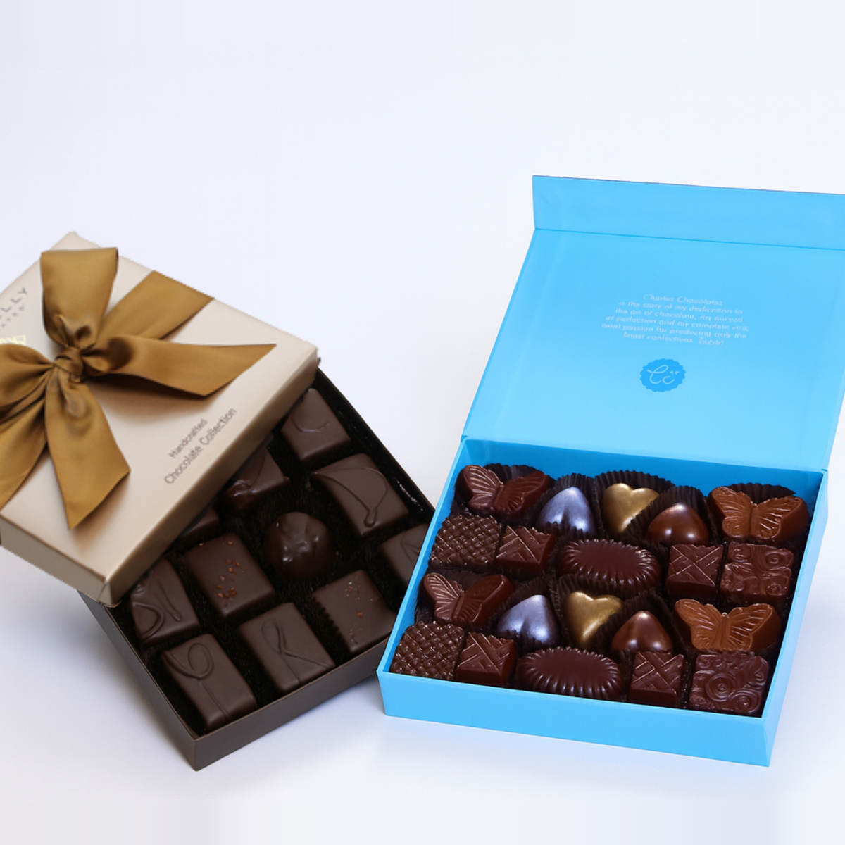 John Kelly Combo + Charles Chocolates – Signature Collection (12pc) & Classic Collection (20pc)