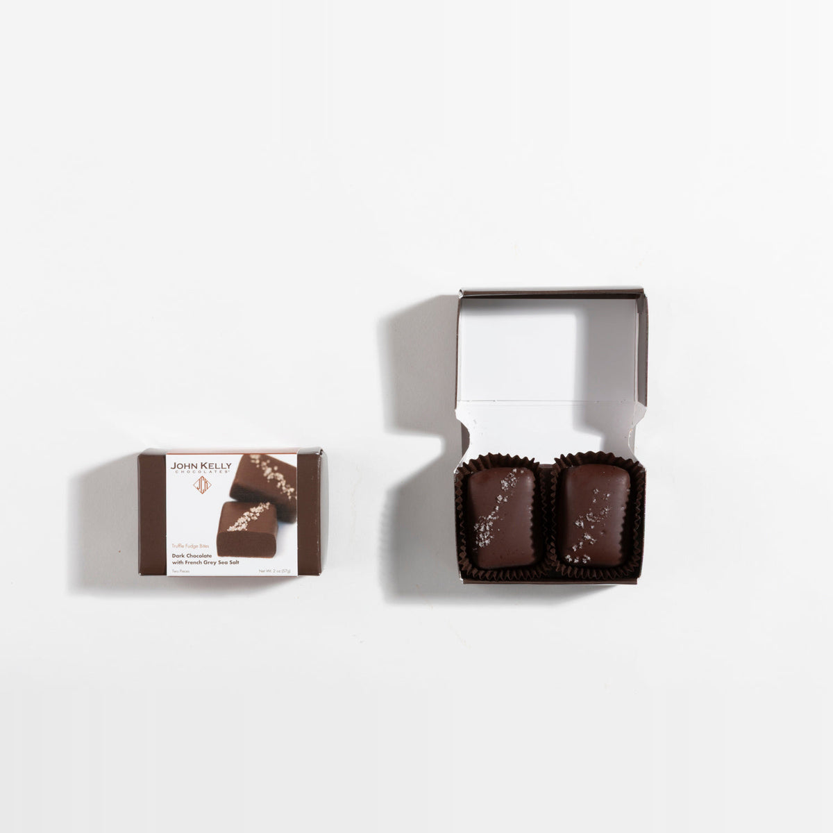 2 Piece Dark Chocolate with French Grey Sea Salt
