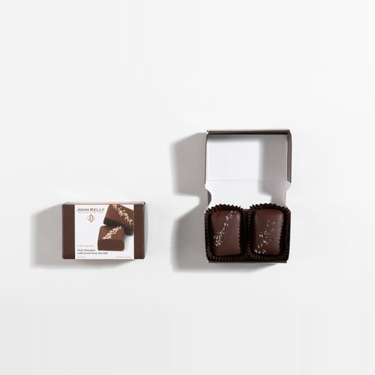 2 Piece Dark Chocolate with French Grey Sea Salt