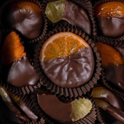 Dark Chocolate Dipped Fruit Assortment Gift Box