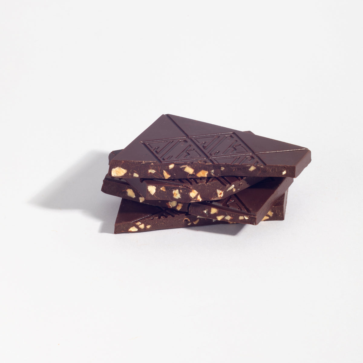 Dark Chocolate Bar with Roasted Almonds & Pink Himalayan Salt