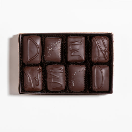 8 Piece Signature Handcrafted Dark Chocolate Collection
