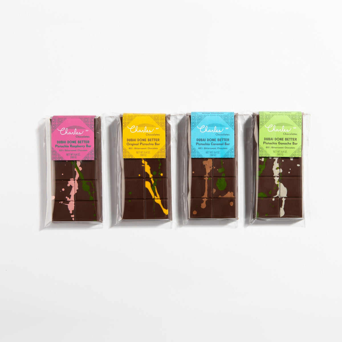 Dubai Done Better Collection, all four bars wrapped