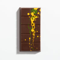 Charles Chocolates Dubai Done Better Original Pistachio Bar, unwrapped
