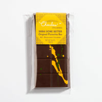Charles Chocolates Dubai Done Better Original Pistachio Bar, wrapped