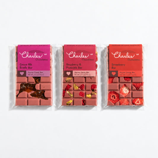 Ruby Garnet Chocolate Bar Collection