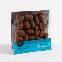 Charles Chocolates Triple Chocolate Almonds, wrapped