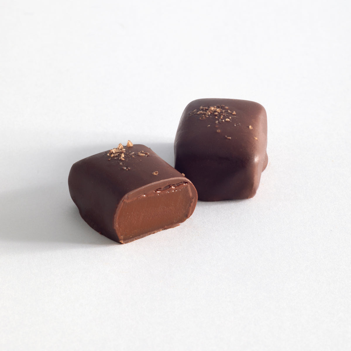 4 Piece Applewood Smoked Salted Caramels