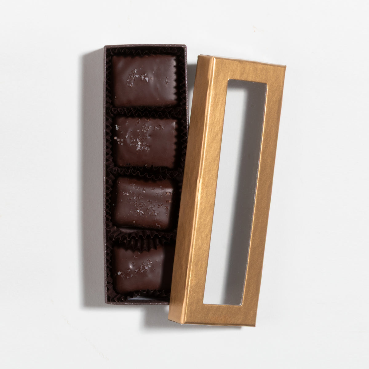 4 Piece Fleur de Sel Salted Caramels