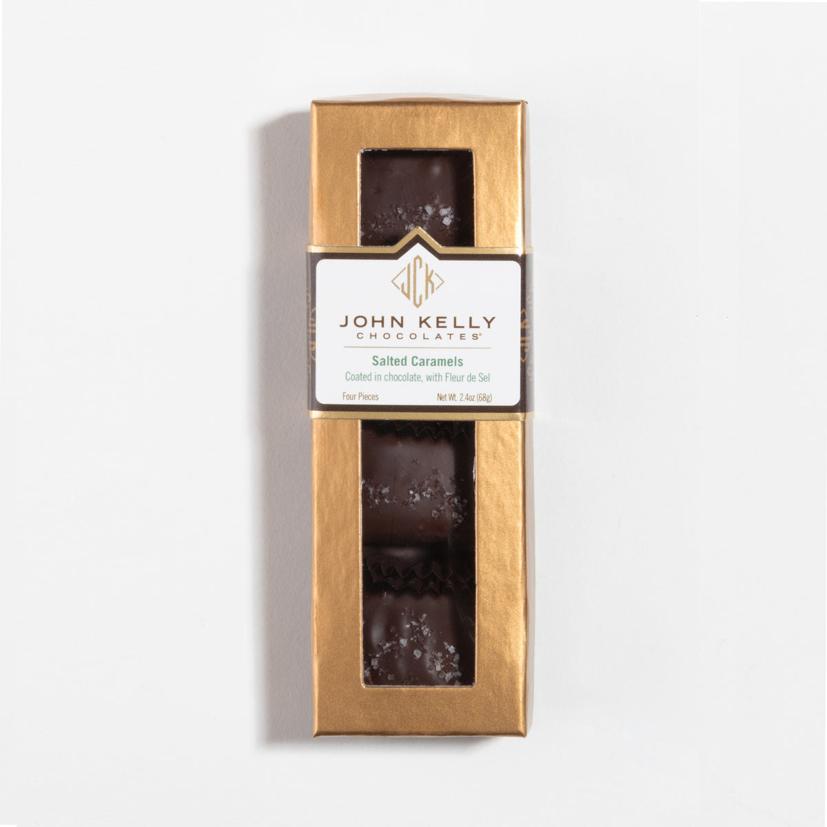 4 Piece Fleur de Sel Salted Caramels