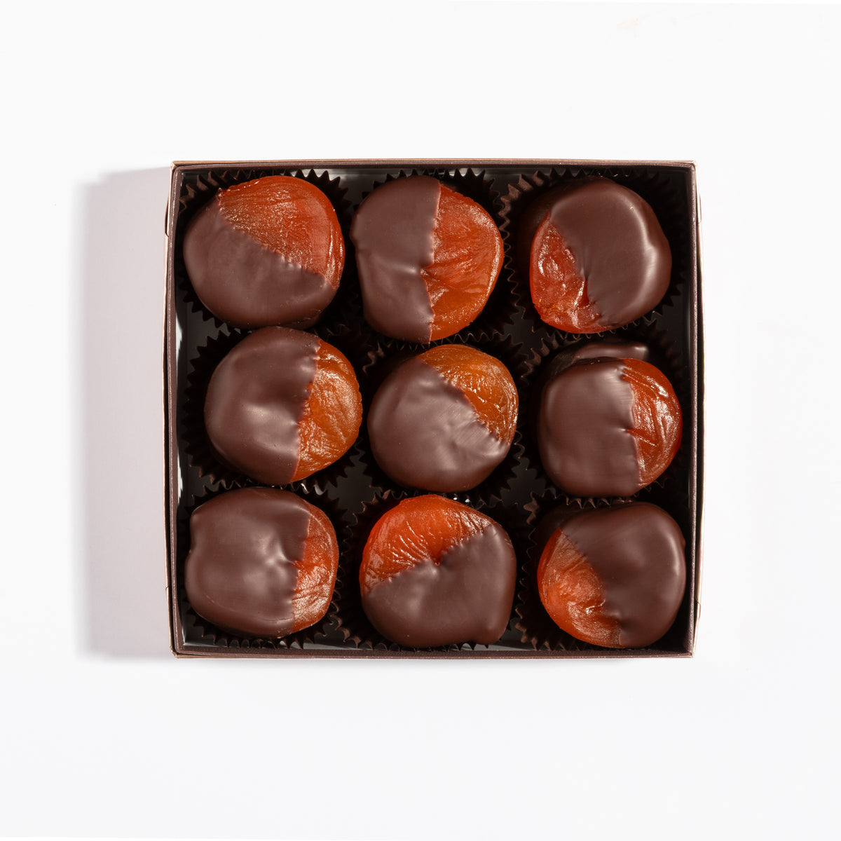 Dark Chocolate Dipped Apricot Gift Box