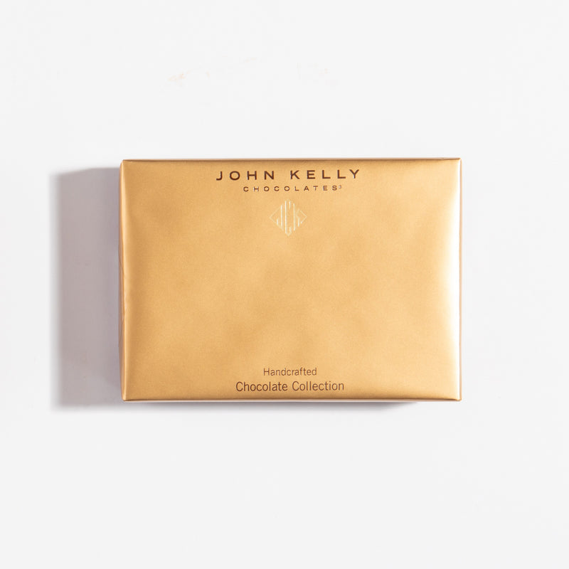 John Kelly Chocolates Two Truffle Fudge Bars, Signature Handcrafted Chocolate Collection, closed