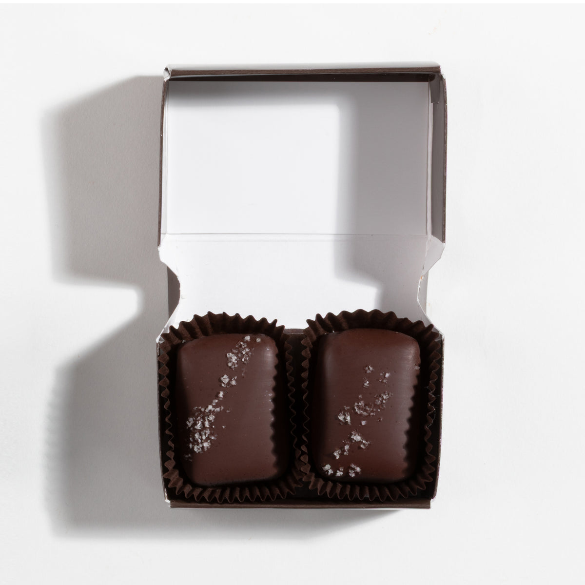 2 Piece Dark Chocolate with French Grey Sea Salt