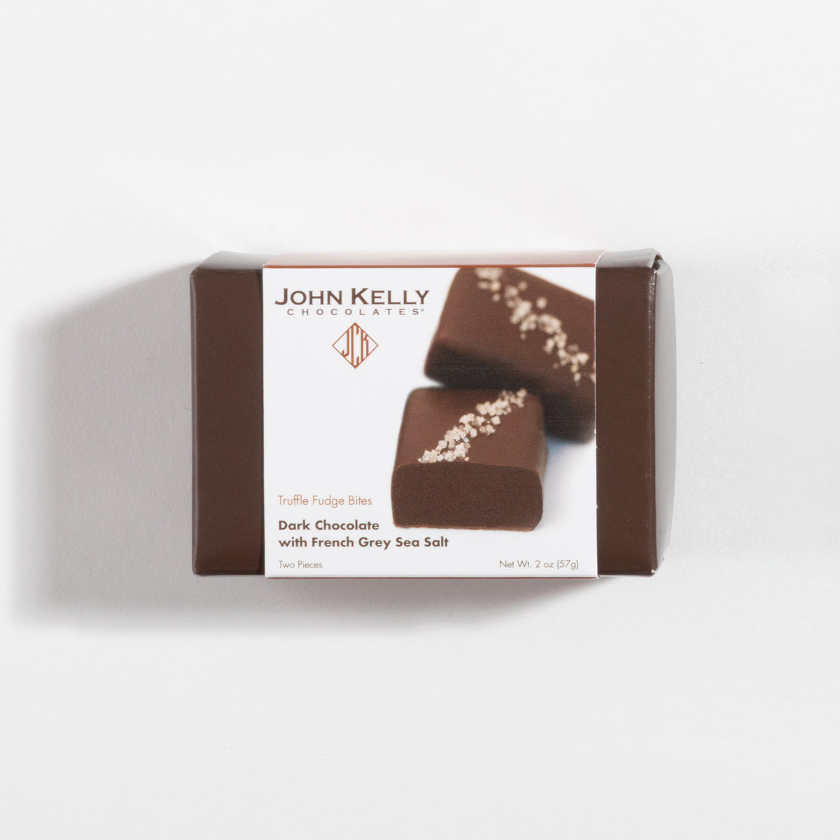 2 Piece Dark Chocolate with French Grey Sea Salt