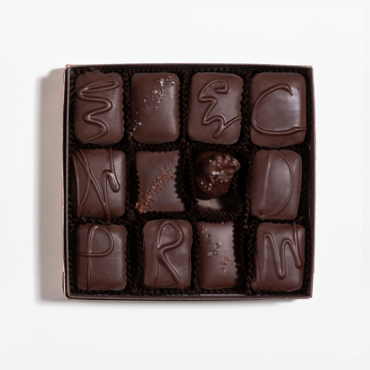 12 Piece Signature Handcrafted Chocolate Collection