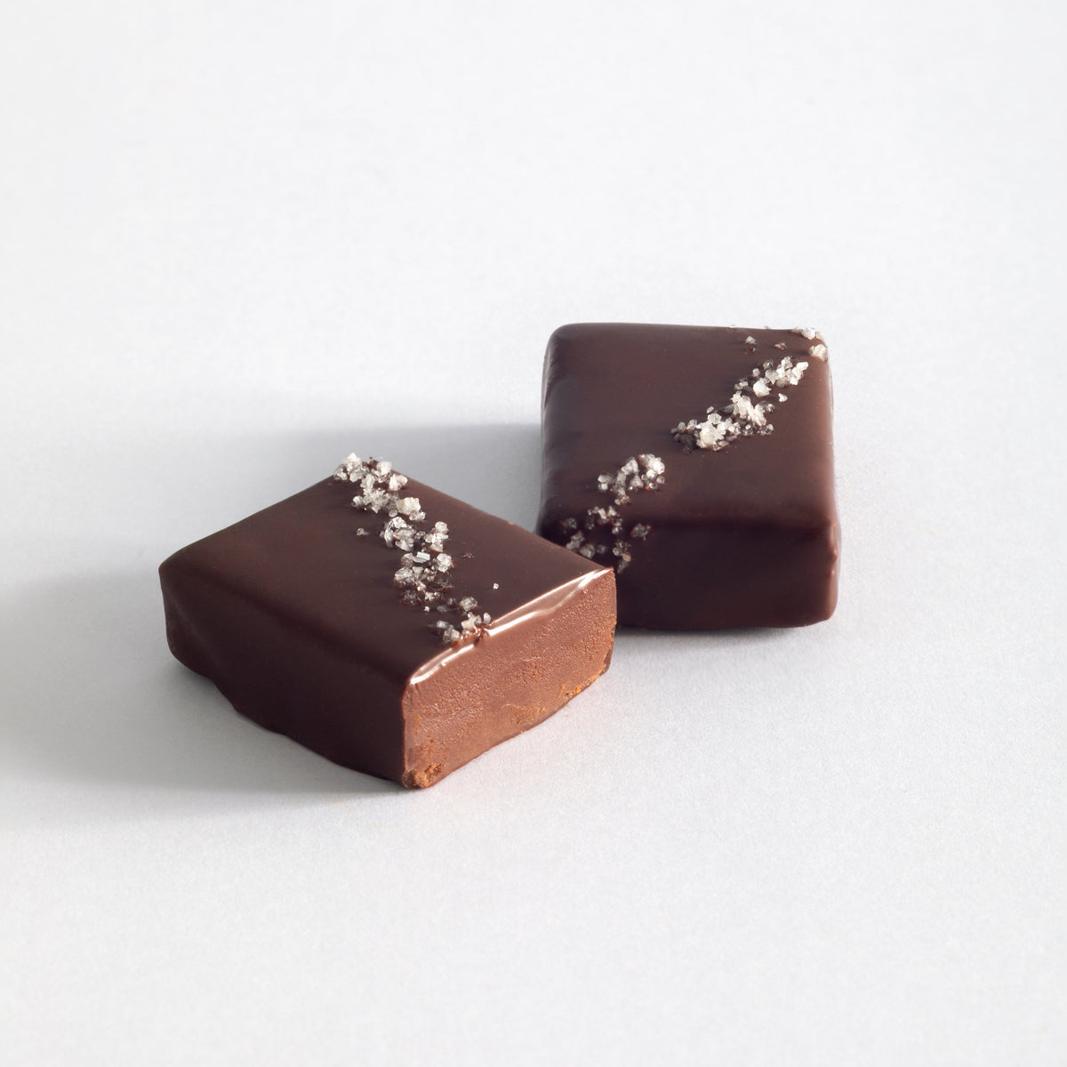 4 Piece Dark Chocolate with French Grey Sea Salt