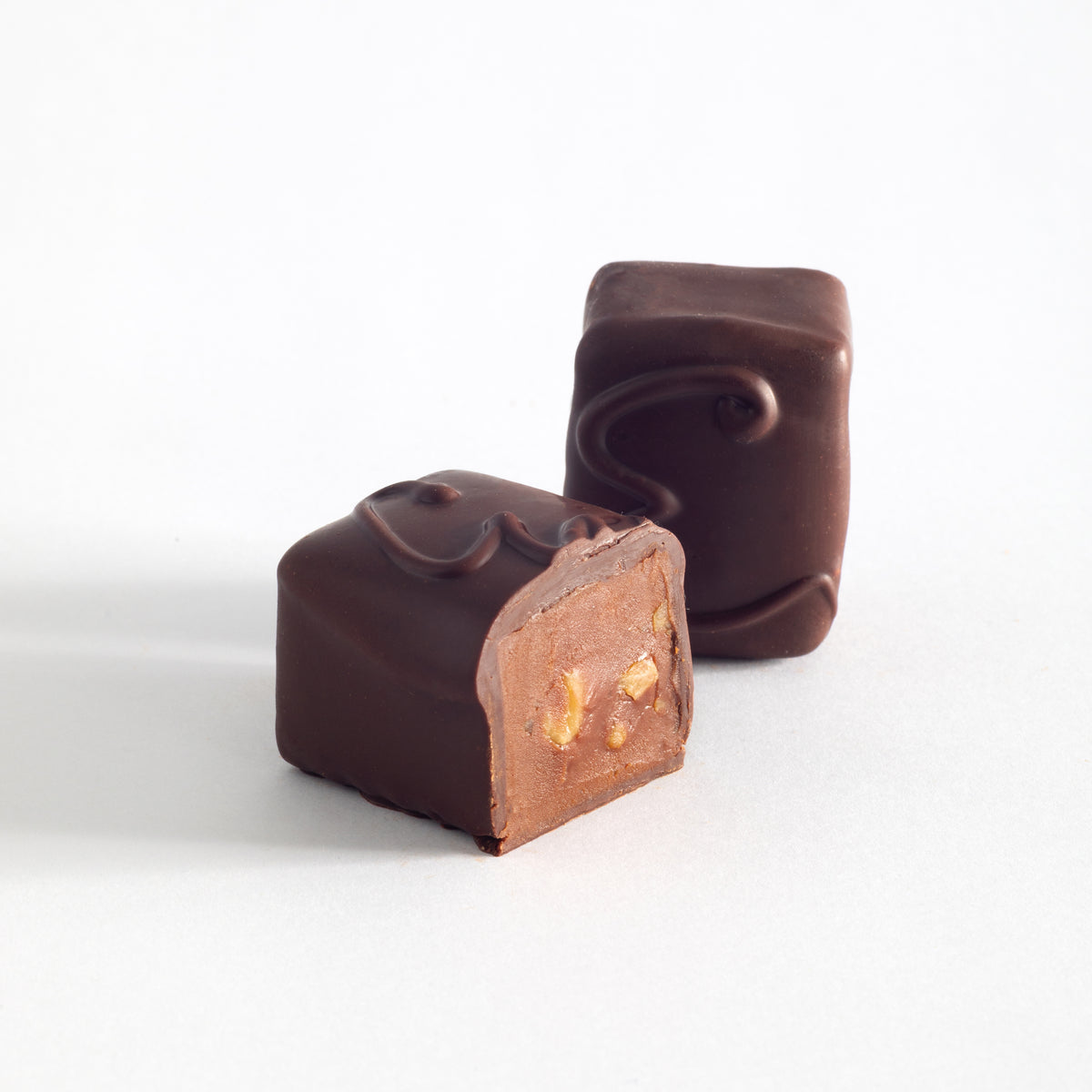 2 Piece Signature Handcrafted Semi-Sweet Chocolate Collection
