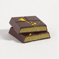 Original Pistachio Dubai Done Better bar cut open